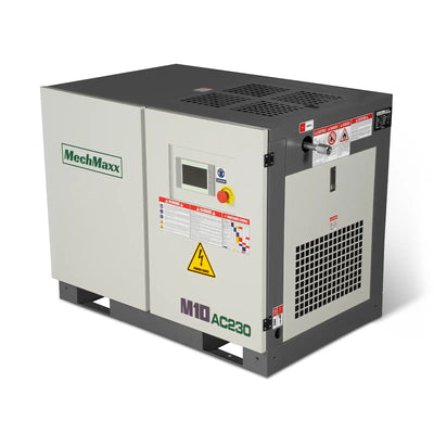 10HP Rotary Screw Air Compressor - 32 CFM, 116 PSI, 230V 3-Phase | Industrial-Grade