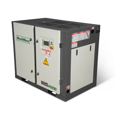 20HP Rotary Screw Air Compressor - 78 CFM, 116 PSI, 230V 3-Phase | Industrial-Grade