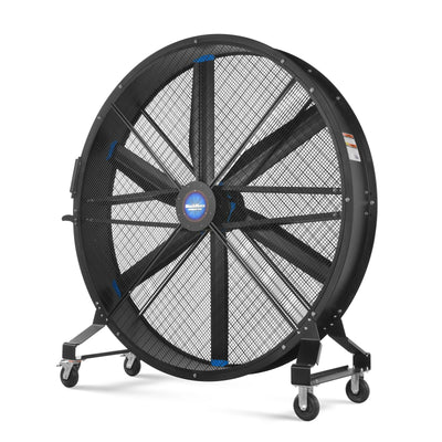 79" Portable Industrial Fan with Variable High-Efficiency PMSM Motor,Mobile High Volume Floor Fan for Warehouse,Workshop & Gym