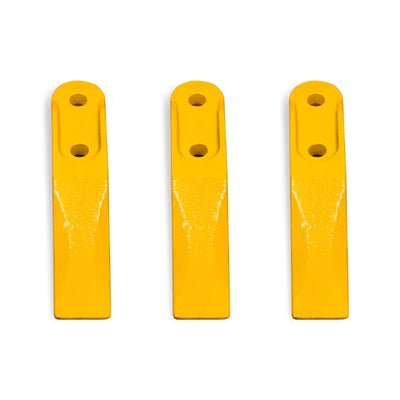 ( 1 Pack / 3 Pcs ) Bucket Tooth for Mini Compact Excavator MEC17,MEC17PRO (SKU: 150533, 150534)