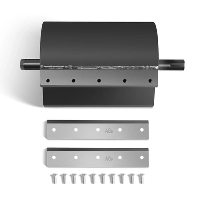 Cutter Barrel and 2 Blades for Wood Chipper P4206; B150 ( SKU: 110801; 110802; 110803; 110804; 110805 )