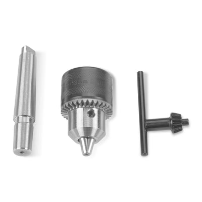 Drill chuck arbor MT2-B16, with Drilling head 1,5 - 13 mm, B16 for SKU: 500003 | Model: 0831V SKU: 500004 | Model: 0831VD SKU: 500005 | Model: 1030V SKU: 500006 | Model: 1030VD