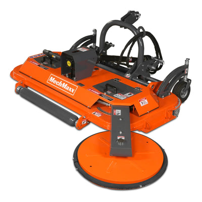 72 in Orchard Finish Mower, 3 Point Hitch Cat.1, Hydraulic Offset, PTO Shaft Included with Shear Bolt, 25-50 HP, FMS72