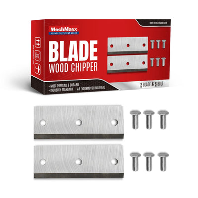 ( 1 Pack / 2 Pcs ) Blade for Wood Chipper GS650 (SKU: 110100; 110101)