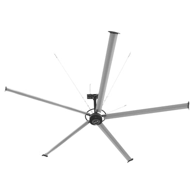 16FT HVLS Industrial Ceiling Fan 208-240V 1Ph - Energy Efficient Large Area Air Circulation for Fan Warehouses & Factories, 16FT1PH