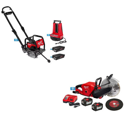 Milwaukee MXF316-2XC 6" Concrete Saw Kit W/ FREE 2786-22HD 9" Cut-Off Saw