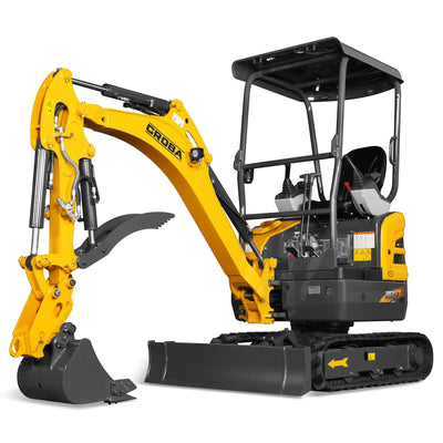 Mini Compact Excavator Kubota D902 Engine, 89" Max. Digging Depth, 1.7 Ton, 4145 LBS Operating Weight, MEC17