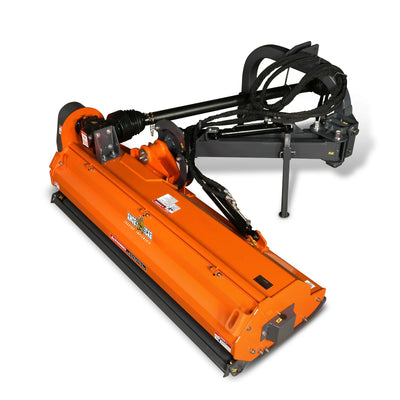 72" Heavy Duty Offset Ditch Bank Flail Mower, 90° Tilt, 70-100 HP Tractor, 3-Point Hitch, PTO Driven, VAM72