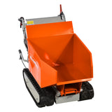 MechMaxx 1100Lbs Load Capacity Petrol Engine Powered Track Mini Dumper ,  D50MA thumbnail 5