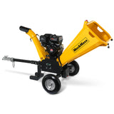 5 inch E-start DUCAR 420cc Gasoline Engine Powered Wood Chipper,  GS1500 thumbnail 1