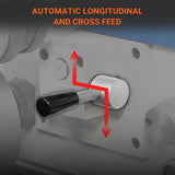 14" x 40" Industrial Metal Lathe Machine with Variable Speed DRO Gunsmith Gearhead Precision Turning Drilling Belt Drive 1440GV thumbnail 9