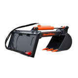 MechMaxx Skid Steer Backhoe Attachment, 18in Bucket Included, 59in Digging Depth thumbnail 5