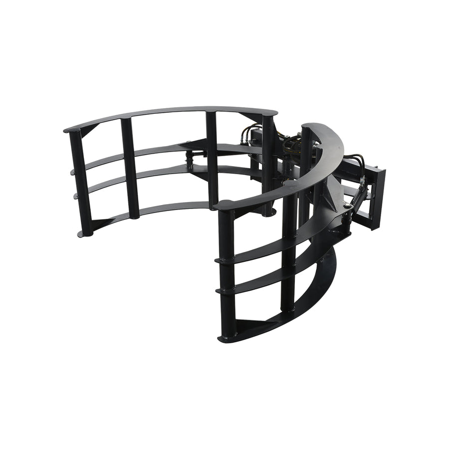 2800lbs Skid Steer Bale Grapple Grab Attachment ,  HBG88