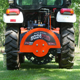 3-Point PTO Stump Grinder & Wood Chipper Bundle; SG24PRO; BX42S; Orange thumbnail 9