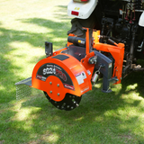 3-Point PTO Stump Grinder with 34 Carbide Teeth (PTO Shaft Included with Slip Clutch),  for 15-45HP Tractor,  SG24PRO thumbnail 5