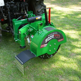 3-Point PTO Stump Grinder with 34 Carbide Teeth (PTO Shaft Included with Slip Clutch),  for 15-45HP Tractor,  SG24PRO thumbnail 3