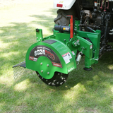 3-Point PTO Stump Grinder & Wood Chipper Bundle; SG24PRO; BX42S; Green thumbnail 3