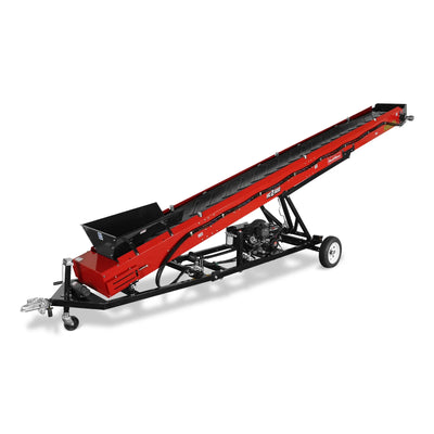 Heavy Duty Conveyor,  9HP 270cc Gasoline Powered Max. 180" Lift Height,  276'' Length,  19.7" Width,  HC2320