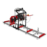 22" Portable Sawmill,  224cc 7HP DUCAR Gasoline Engine,  18" Board Width,  13' Track Length ,  SM-22 thumbnail 27