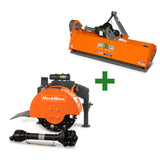 3-Point PTO Stump Grinder & 60'' PTO Flail Mower  Bundle, SG24 & NAM60 thumbnail 1