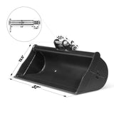 4-Piece Mini Excavator Attachment Set for Mini Compact Excavator ( SKU: 150530; 150531; 150532 ) thumbnail 21
