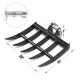 4-Piece Mini Excavator Attachment Set for Mini Compact Excavator ( SKU: 150530; 150531; 150532 ) thumbnail 17