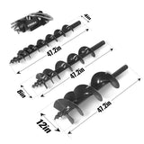 Three-Rod Auger for Mini Compact Excavator MEC17, MEC17PRO (SKU: 150533; 150534） thumbnail 2