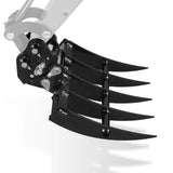 5-Piece Mini Excavator Attachment Set for Mini Compact Excavator (SKU: 150536) thumbnail 9
