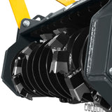 37"Mini Skid Steer Drum Forestry Brush Mulcher Attachment,  Hydraulic Flow Range 11 To 16 GPM, MCH37 thumbnail 6