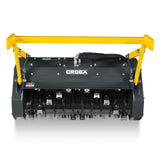 37"Mini Skid Steer Drum Forestry Brush Mulcher Attachment,  Hydraulic Flow Range 11 To 16 GPM, MCH37 thumbnail 8