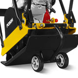 Honda GX160 Vibratory Plate Compactor with Wheel Kit, 3600 lb Centrifugal Force for Soil, Gravel, Asphalt and Paver Base, PC90H thumbnail 14