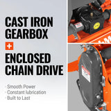 42 in Rotary Tiller, 3 Point Hitch Cat.1, Chain Drive, PTO Shaft Included with Shear Bolt, 15–35 HP, LRT42 thumbnail 4