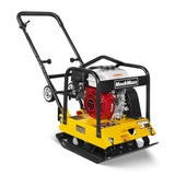 Honda GX160 Vibratory Plate Compactor with Wheel Kit, 3600 lb Centrifugal Force for Soil, Gravel, Asphalt and Paver Base, PC90H thumbnail 1