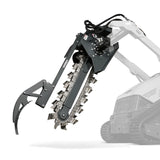 20'' Cutting Depth Mini Skid Steer Trencher thumbnail 2