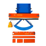 24'' Industrial Magnetic Pan and BOX Heavy Duty Sheet Metal Brake 20 Gauge Capacity Shear Press Brake,  MSMB650E thumbnail 16