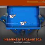 24'' Industrial Magnetic Pan and BOX Heavy Duty Sheet Metal Brake 20 Gauge Capacity Shear Press Brake,  MSMB650E thumbnail 11