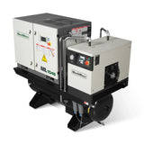 10HP Combined Rotary Screw Air Compressor with Dryer & 66-Gal ASME Tank | 32 CFM,  116 PSI,  460V 3-Phase - Industrial Grade thumbnail 4