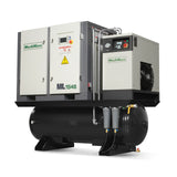 15HP Combined Rotary Screw Air Compressor with Dryer & 105-Gal ASME Tank | 45 CFM,  116 PSI,  460V 3-Phase - Industrial Grade thumbnail 1