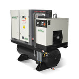15HP Combined Rotary Screw Air Compressor with Dryer & 105-Gal ASME Tank | 45 CFM,  116 PSI,  460V 3-Phase - Industrial Grade thumbnail 4