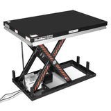2200lb Capacity Stationary Electric Hydraulic Lift Table ,  51.2" x 32.3" Platform,  39.4" Lift Height , UL Certified Motor,  ELT22 thumbnail 4