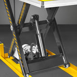 2200lb Capacity Stationary Electric Hydraulic Lift Table ,  51.2" x 32.3" Platform,  39.4" Lift Height , UL Certified Motor,  ELT22 thumbnail 8