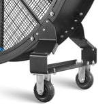 59" Portable Industrial Fan with Variable High-Efficiency PMSM Motor,Mobile High Volume Floor Fan for Warehouse,Workshop & Gym thumbnail 8