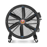 59" Portable Industrial Fan with Variable High-Efficiency PMSM Motor,Mobile High Volume Floor Fan for Warehouse,Workshop & Gym thumbnail 18