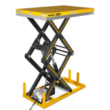 2200 lbs Capacity Stationary Electric Hydraulic Double Scissor Lift Table - 51.2" x 32.3" Platform,  70.1" Lift Height,  UL Certified Motor,  ELTD22 thumbnail 19