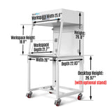 26" Wide CB-65Slim Desktop Vertical Laminar Flow Clean Bench with HEPA Filtration & UV Sterilization | ISO Class 5 thumbnail 24