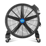 47" Portable Industrial Fan with Variable High-Efficiency PMSM Motor,Mobile High Volume Floor Fan for Warehouse,Workshop & Gym thumbnail 3