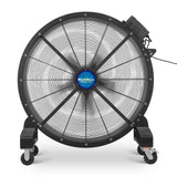 47" Portable Industrial Fan with Variable High-Efficiency PMSM Motor,Mobile High Volume Floor Fan for Warehouse,Workshop & Gym thumbnail 14