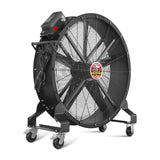 47" Portable Industrial Fan with Variable High-Efficiency PMSM Motor,Mobile High Volume Floor Fan for Warehouse,Workshop & Gym thumbnail 17