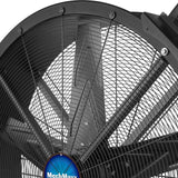 47" Portable Industrial Fan with Variable High-Efficiency PMSM Motor,Mobile High Volume Floor Fan for Warehouse,Workshop & Gym thumbnail 5