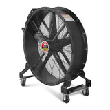47" Portable Industrial Fan with Variable High-Efficiency PMSM Motor,Mobile High Volume Floor Fan for Warehouse,Workshop & Gym thumbnail 25